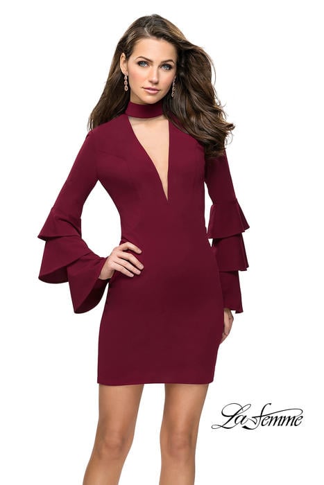 La Femme Short Dress 26639