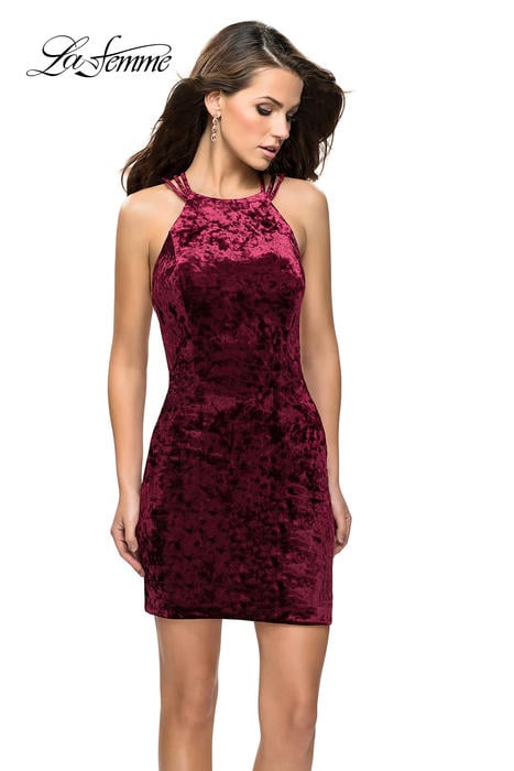 La Femme Short Dress 26663