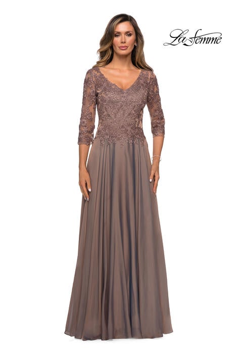 La Femme Evening Dress 28106