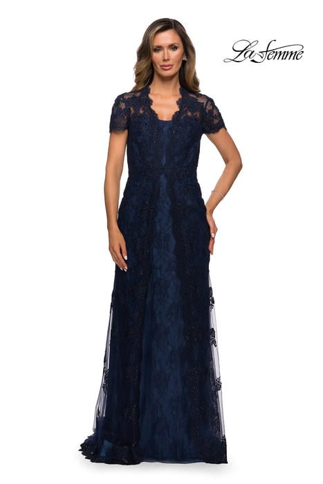 La Femme Evening Dress 28195