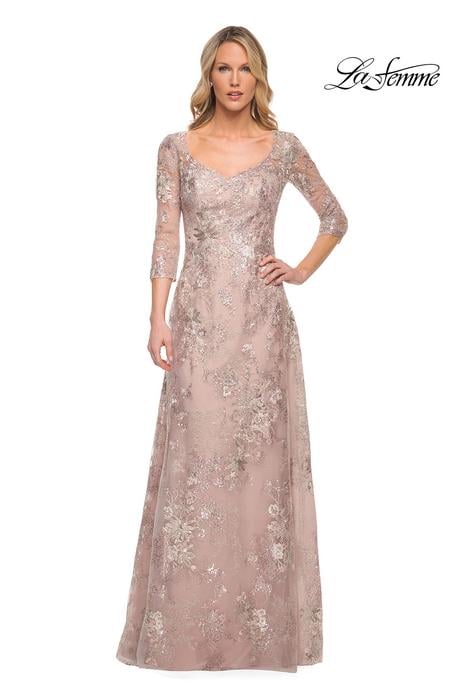La Femme Evening Dress 30054