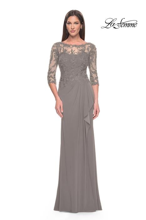 La Femme Evening Dress 30385