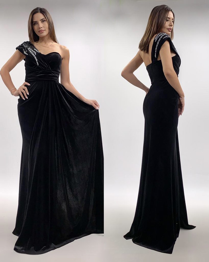 Ball Gown, One Shoulder