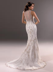 Blakely-3MS734 Ivory/Gold Accent back