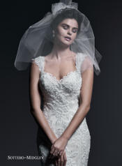 Brecia by Sottero and Midgley White detail
