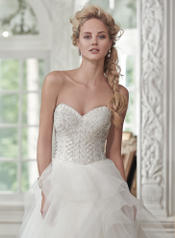 O'Hara by Maggie Sottero White detail