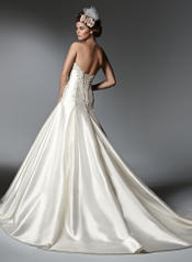 Vanessa-6SS282 Ivory/Pewter Accent back