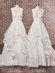 22MT536 All Ivory Gown With Ivory Illusion multiple