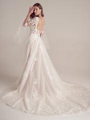 22MC932 Ivory Over Mocha Gown With Natural Illusion back