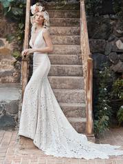 20MC736 Ivory Over Nude (gown With Ivory Illusion) (pictur detail