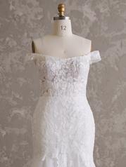 24MS242A01 All Ivory Gown With Ivory Illusion detail