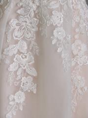 23MS683A12 Ivory Over Blush Gown With Natural Illusion detail