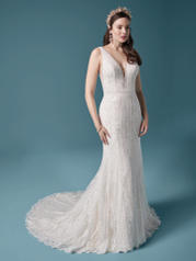 20MT643 Ivory Over Soft Blush (gown With Nude Illusion) (p front