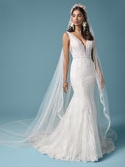 20MT643UB Ivory Over Soft Blush (gown With Nude Illusion) (p front