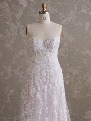 24MS185A01 Ivory Over Misty Mauve Gown With Ivory Illusion detail