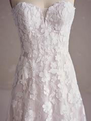 24MS185B01 Ivory Over Misty Mauve Gown With Ivory Illusion detail