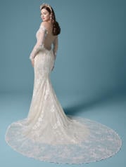 20MZ748 Ivory Over Soft Nude (gown With Nude Illusion) (pi back