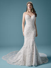 20MS683 Ivory Over Misty Mauve (gown With Nude Illusion) front