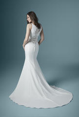 20MC311 Ivory gown with Nude Illusion back