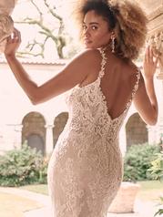 21MT390 Ivory Over Misty Mauve Gown With Nude Illusion-pic detail