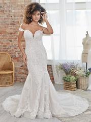 22MC516 Ivory Over Misty Mauve Gown With Natural Illusion front