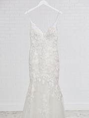 20MT638 All Ivory Gown With Ivory Illusion front