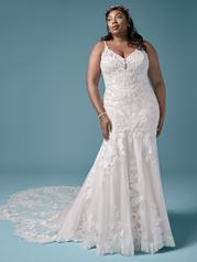 20MT638 All Ivory (gown With Ivory Illusion) front