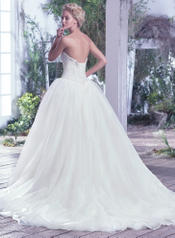 Ginny-6MS809 Ivory/Silver Accent back