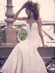 23MC106B02 Ivory Over Blush Gown With Natural Illusion detail