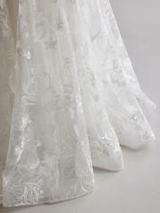 23MK665A01 All Ivory Gown With Ivory Illusion detail