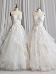 23MS616 All Ivory Gown With Ivory Illusion A02 multiple