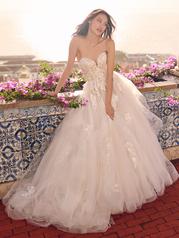 23MS616 Ivory Over Champagne Gown With Natural Illusion A0 front