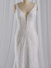 23MB660A01 All Ivory Gown With Ivory Illusion detail