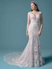 20MS681 Ivory Over Misty Mauve (gown With Nude Illusion) ( front