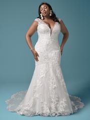 20MS681AC Ivory Over Misty Mauve (gown With Nude Illusion) front