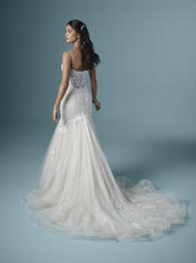 20MC275 Ivory gown with Nude Illusion back