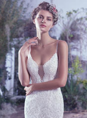 Mietra By Maggie Sottero White detail