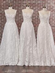 22MT550 All Ivory Gown With Ivory Illusion multiple