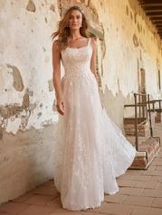 22MT550 Ivory Over Misty Mauve Gown With Natural Illusion front