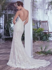 Mirelle-6MT765 Ivory Over Champagne/Pewter Accent back