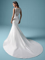 20MT739 All Ivory (gown With Ivory Illusion) (pictured) back