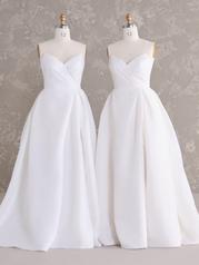 24MS214A01 Diamond White Gown With Natural Illusion multiple