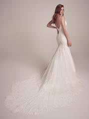 22MT963 Ivory Over Misty Mauve Gown With Natural Illusion back