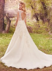 Ophelia-7MS378 Ivory/Pewter Accent back