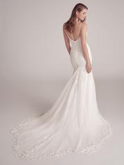 22MS940 All Ivory Gown With Ivory Illusion back