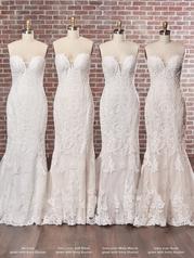 22MS500 All Ivory Gown With Ivory Illusion multiple