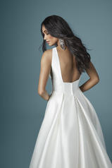 20MW281 Ivory gown with Nude Illusion back