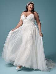 20MC627 Ivory (gown With Ivory Illusion) (pictured) front