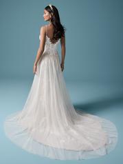 20MC627UB Ivory (gown With Ivory Illusion) back