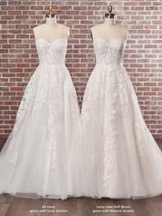22MS528 All Ivory Gown With Ivory Illusion multiple